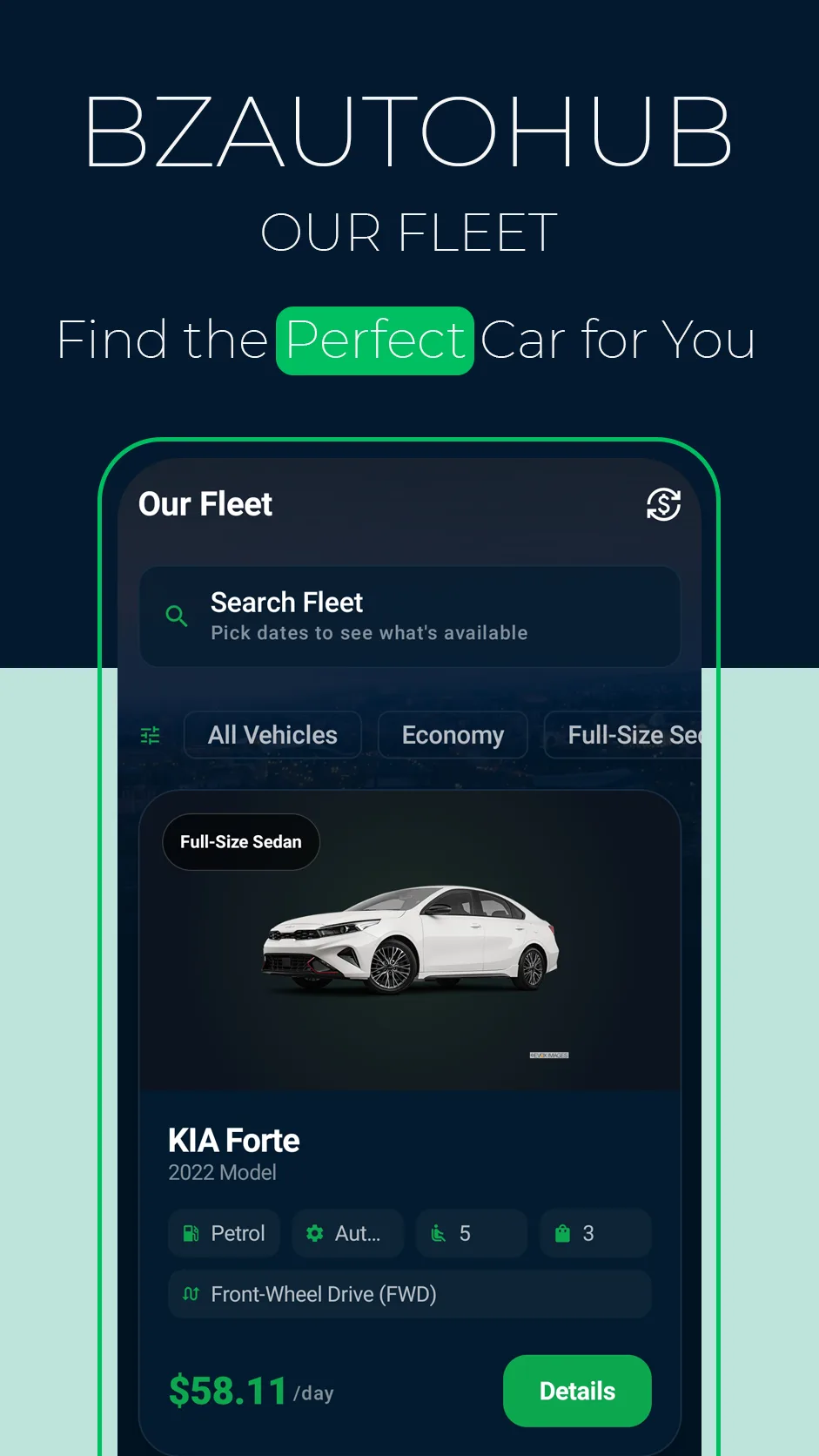 BZAUTOHUB Booking App gallery